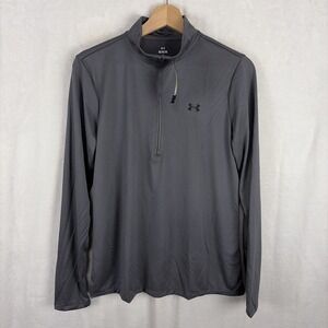 Under Armour Women's Tech 1/2 Zip Pullover Lightweight Size Medium Gray NWT